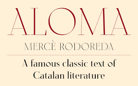 Пример шрифта Aloma
